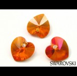 Zdjęcie - Swarovski heart 10mm astral pink